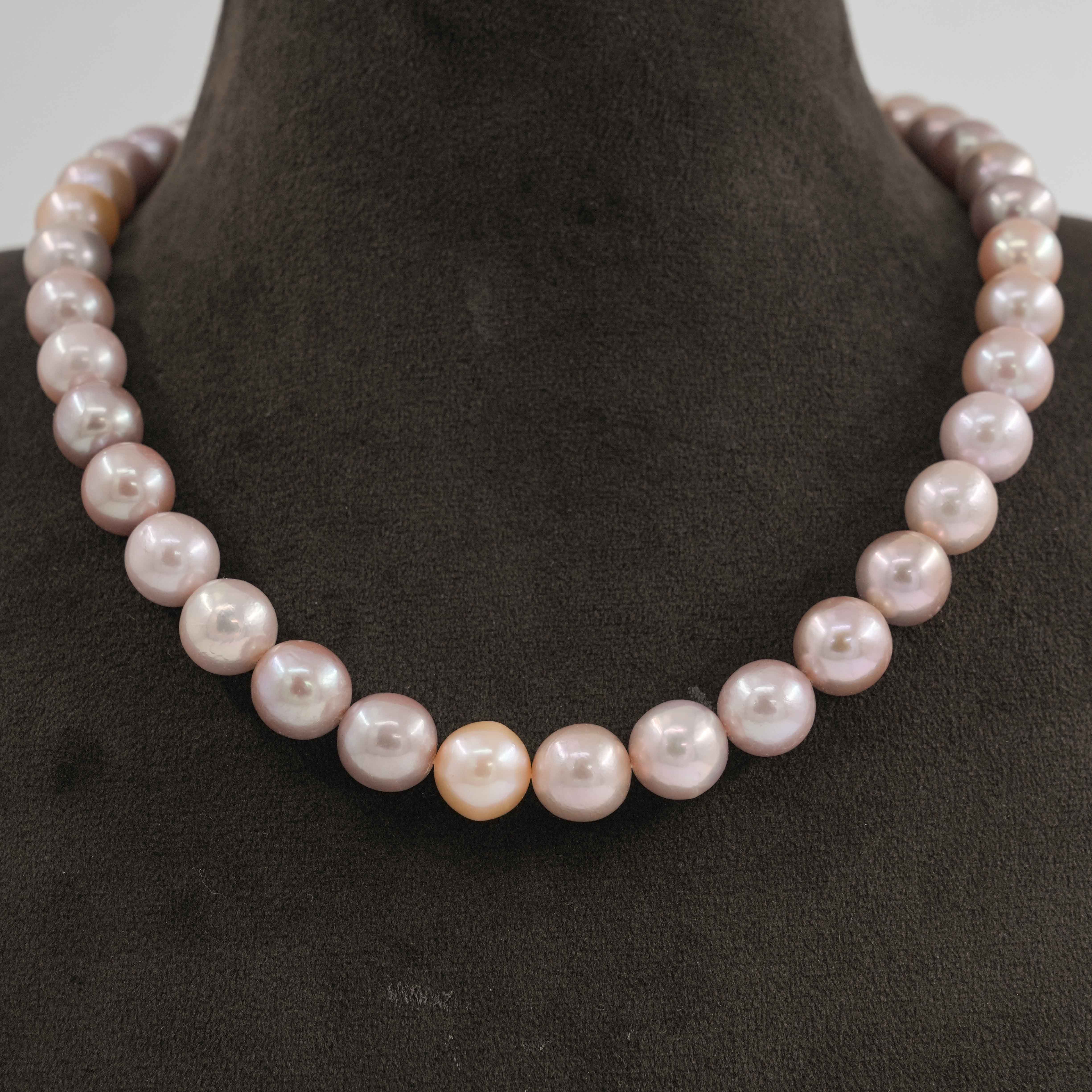 The Pearl Atelier by Kabra Pearls - Offset Pearl Necklace